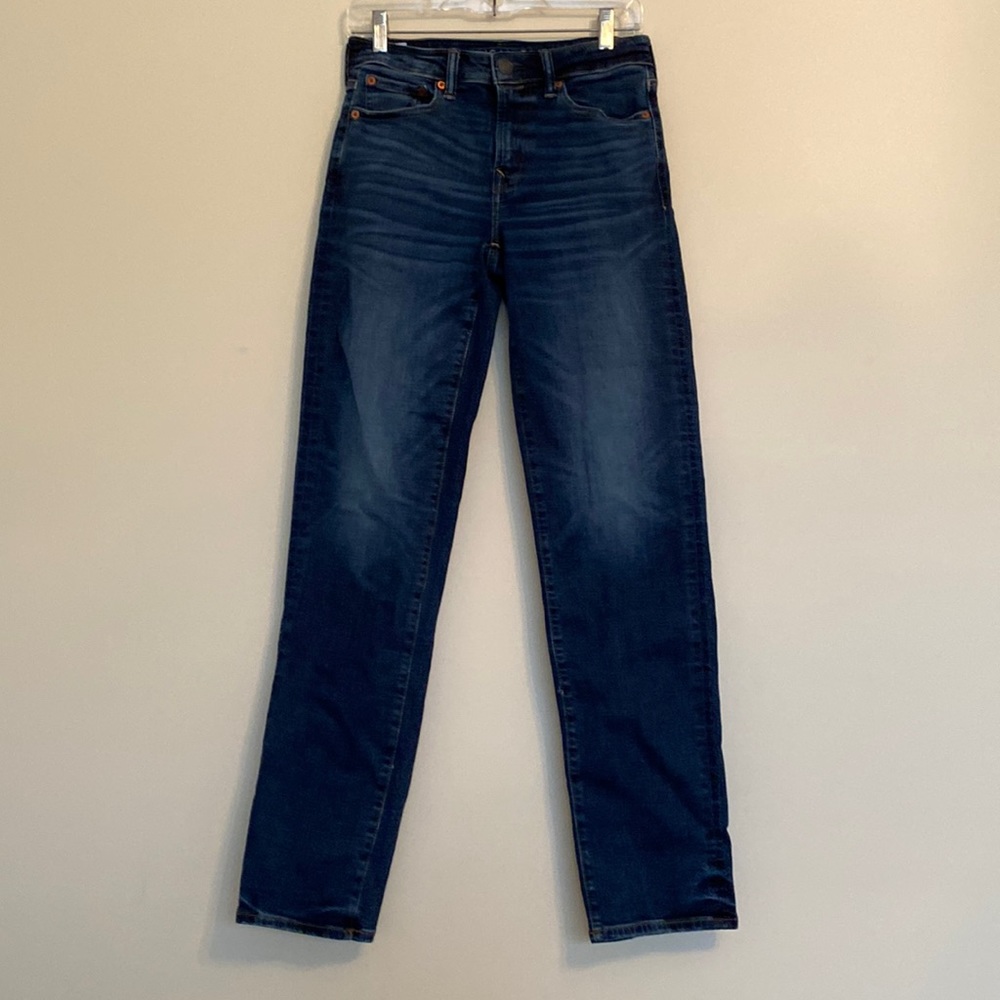 AE American Eagle Airflex+Slim Jeans Dark Wash